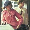 Patons 574 bluebell - front cover - 5 jumper 6 cardigan