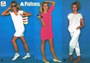 Patons 641 - summer stunners - gi - 6 7 8 - ladys pulli and top