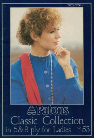 Patons Classic Collection No 53 - front cover