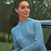 Villawool Book 147 - Designs for Ladies - front cover - 1 sweater