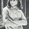 Villawool Book 147 - Designs for Ladies - gi - 4 aran cardigan
