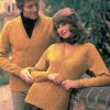 WW Family Knits 260674 - cable and rib sweater