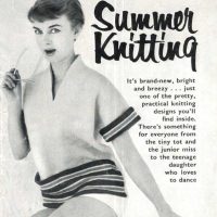 woman 100857 - Summer Knitting - front cover