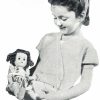 woman 100857 - Summer Knitting - snug crossover