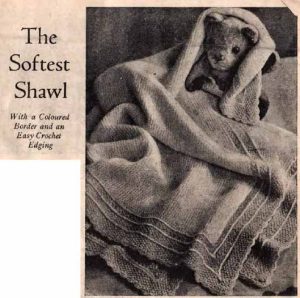 Bestway 83 Layette Set - softest shawl