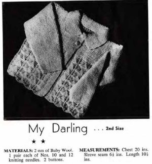 Paragon 39 - Matinee Jackets - My Darling