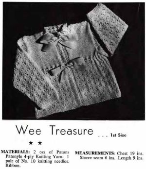 Paragon 39 - Matinee Jackets - Wee Treasure