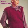 Patons 785 - the book of colours - 1 wine and roses vest