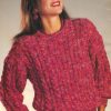 Patons 785 - the book of colours - 5 seeing red sweater