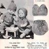 Patons C13 - Dolls Clothes - Tea for Two for 11 inch Doll