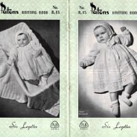 Patons R15 - Six Layettes - front cover