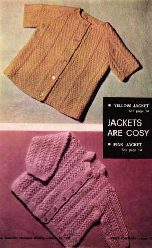 WW 15031972 - knits for baby - gi - jackets are cosy