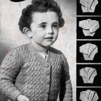 Paragon 20 - Toddlers cardigans - front cover