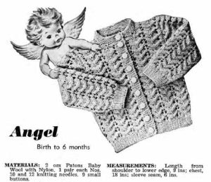 Paragon 28 - Cardigans birth to 18 months - angel