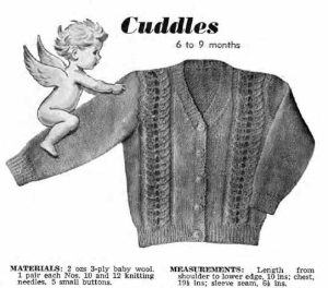 Paragon 28 - Cardigans birth to 18 months - cuddles