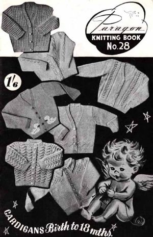 Paragon 28 - Cardigans birth to 18 months - front cover