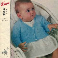 Emu 8149 - V neck cardigan for baby - front cover