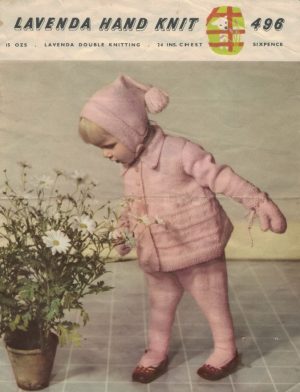 Lavenda 486 - Girls Pram Set - front cover