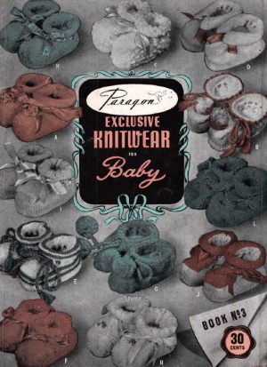 Paragon 3 - Exclusive Knitwear for Baby - front cover - bootees