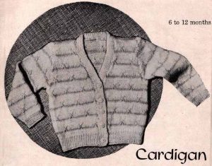 Paragon Baby Book No 4 - cardigan