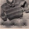 Paragon Baby Book No 4 - peter pan jumper