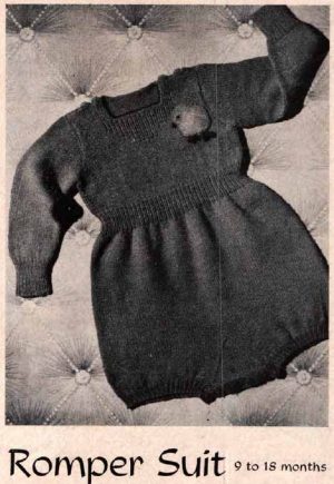 Paragon Baby Book No 4 - romper suit