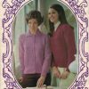 Patons 103 - Ladies set-in jumpers and cardigans - back cover