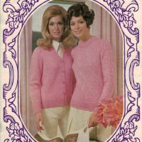 Patons 103 - Ladies set-in jumpers and cardigans - front cover