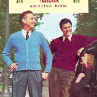 Patons 455 - Mens Knitwear - front cover - product image
