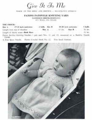 Patons 498 - Babies Wear from birth to 6 months - gallery image - give it to me