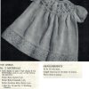 Sirdar 9920 - birthday baby book - dress and matching matinee coat