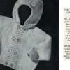 Sirdar 9920 - birthday baby book - pram set hooded jacket
