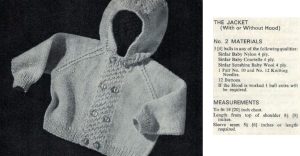 Sirdar 9920 - birthday baby book - pram set hooded jacket