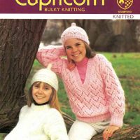 Twilleys 6344 - Knitted Jacket and Sweater with hats - front cover