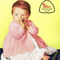 Patons 649 - Babies Jackets birth to 3 - front cover