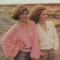 Patons 592 - Ladys Jumpers and Cardigans 1 and 2 - Front Cover - product image