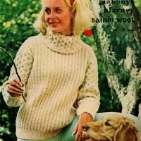 Mahonys blarney 664 - girls sweater - product image - front cover