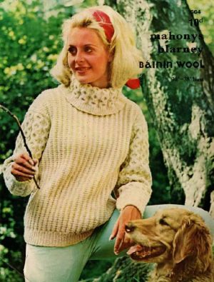 Mahonys blarney 664 - girls sweater - product image - front cover