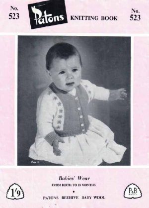Patons 523 - Babies wear - gallery image - back cover