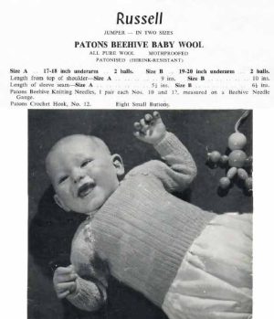 Patons 523 - Babies wear - gallery image - russell