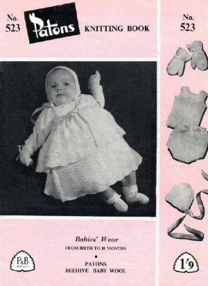 Patons 523 - Babies wear - product image - front cover