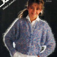 Robin 14820 - girls cardigan - product image - front cover