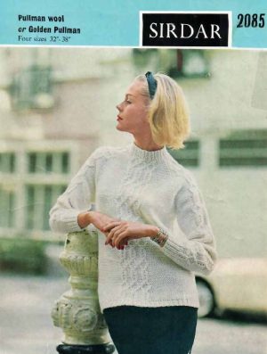 Sirdar 2085 - Ladys Jumper - product image - front cover