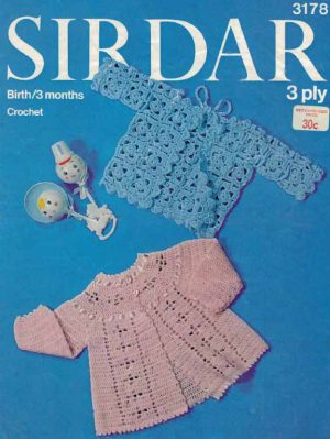 Sirdar 3178 - baby jackets - front cover - product image