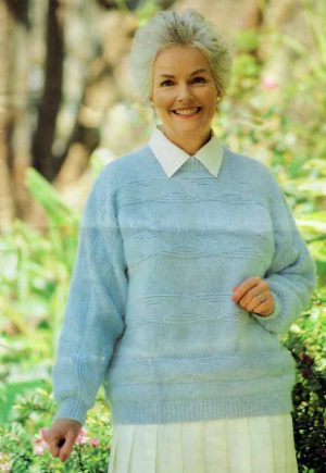 Patons 1136 - gallery image - 3 ladys sweater