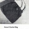 Lynn Raffia Patterns - casual knitted bag