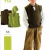 Panda 204 - 11 handknits for kids - 11a Vest