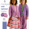 Panda 204 - 11 handknits for kids - 6 Cardigan with optional fringing