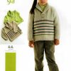 Panda 204 - 11 handknits for kids - 9a Jumper with shawl collar