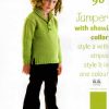 Panda 204 - 11 handknits for kids - 9b Jumper with shawl collar